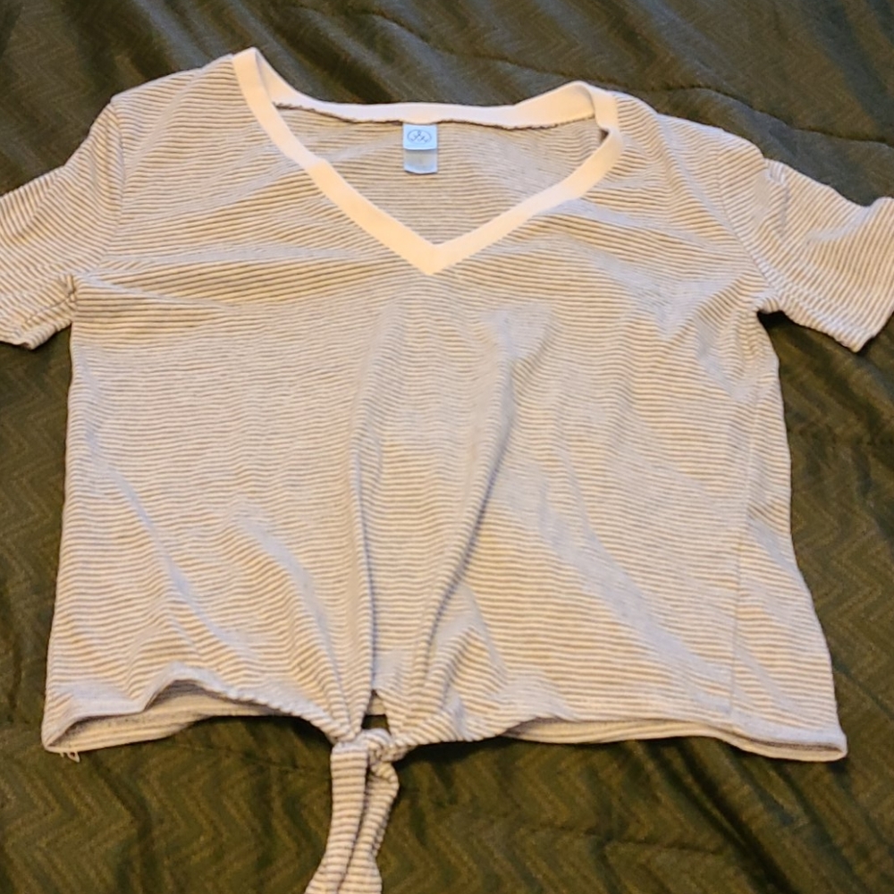 Ladies stripped Tshirt Alternative brand